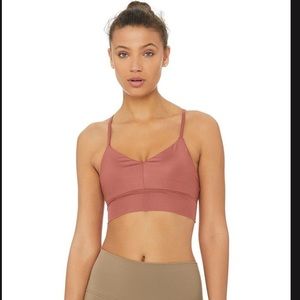 Alo Lush Bra Rosewood🌹